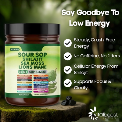 VitalBoost™ 24-In-1 Superfood Capsules