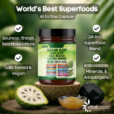 VitalBoost™ 24-In-1 Superfood Capsules