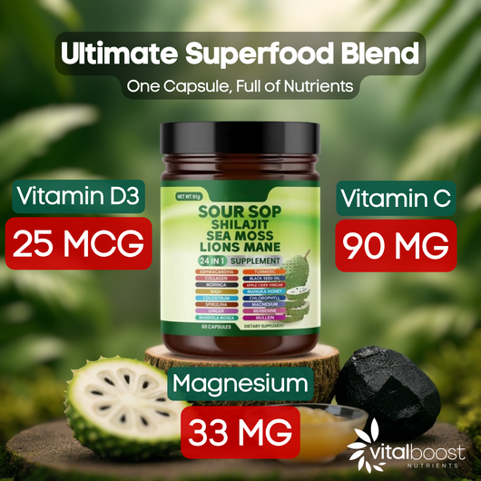 VitalBoost™ 24-In-1 Superfood Capsules